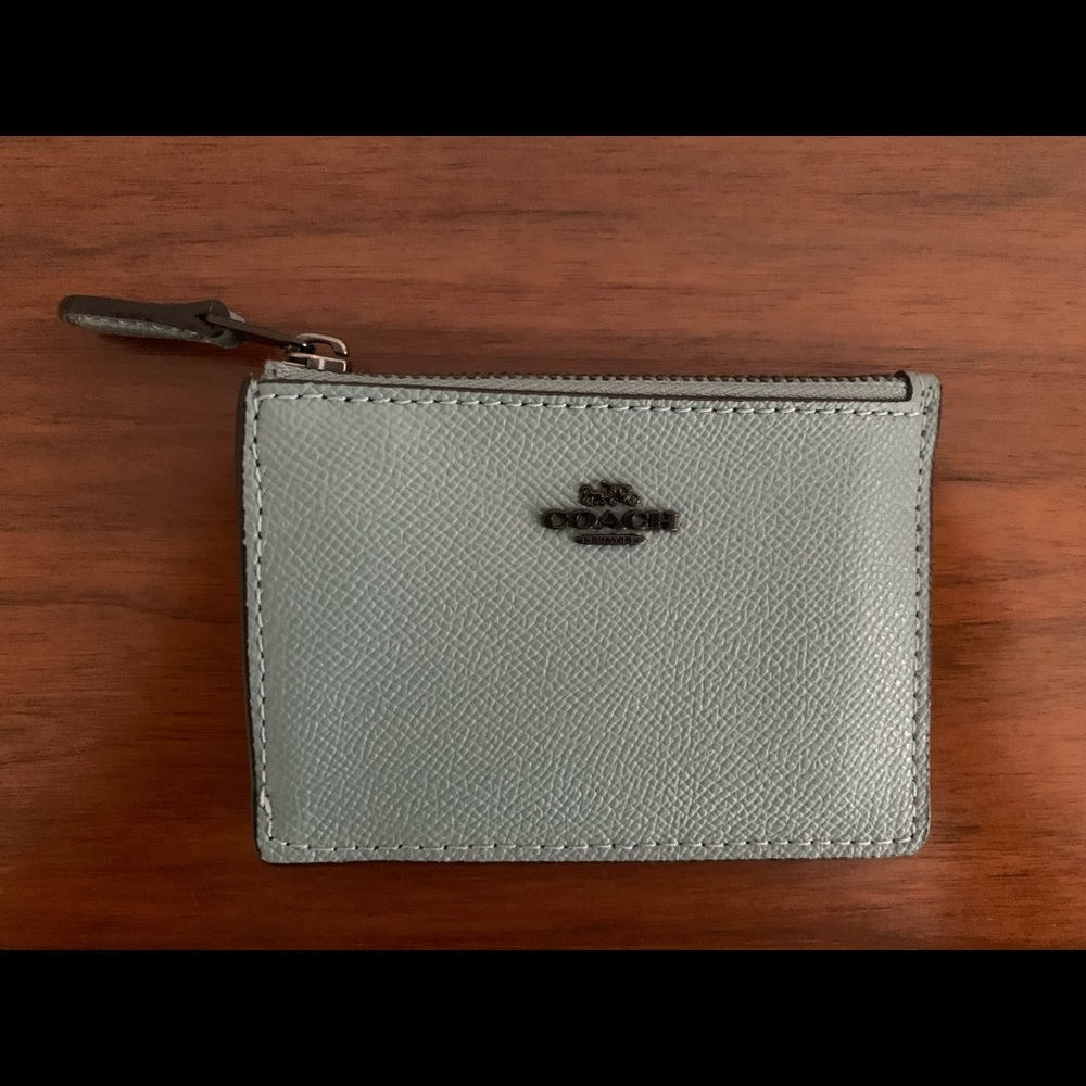 Coach wallet with key ring